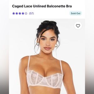 Savage X Fenty Lace Unlined Balconette Bra